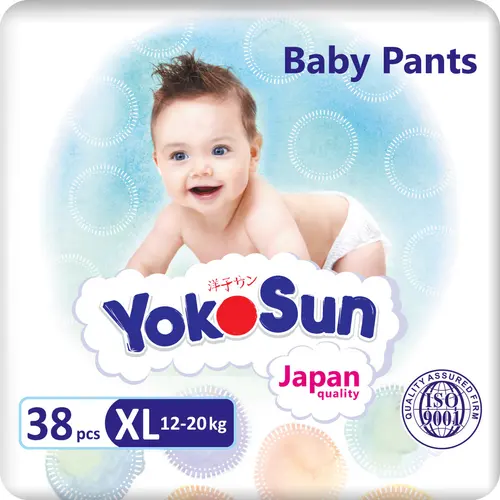 Yokosun Подгузники-Трусики XL (12-20 кг) 38 шт