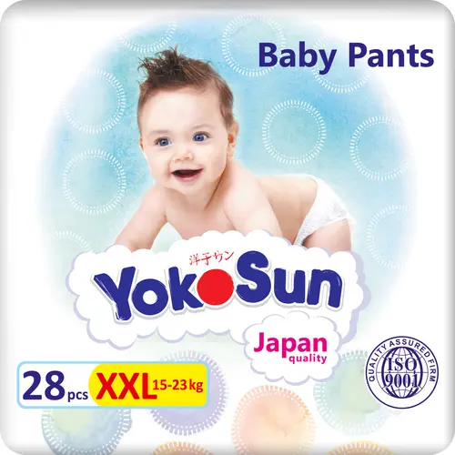 Yokosun Подгузники-трусики XXL 15-23 кг 28шт