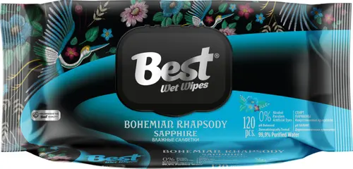 Best влажные салфетки, 120 шт