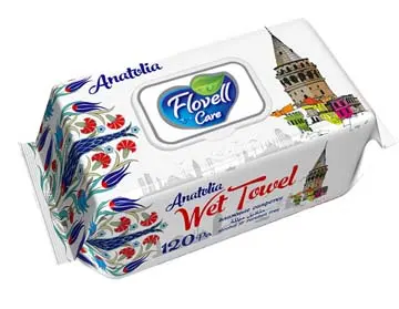 Flovell Anatolia влажные салфетки, 120 шт