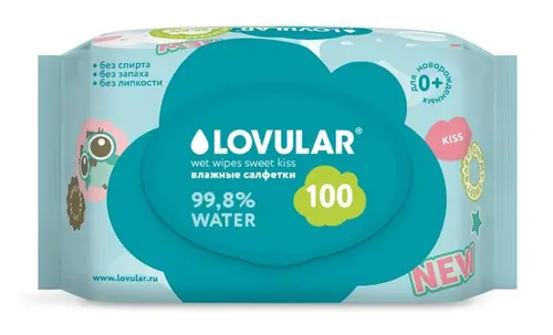 Lovular Влажные cалфетки 80 шт