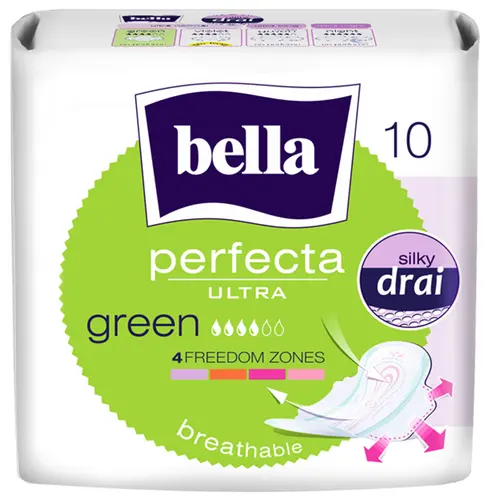 Bella Perfecta  ultra Green 4 капли , 10 шт, сеточка