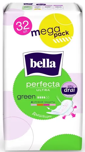 Bella Perfecta ultra Green 4 капли , 32 шт, сеточка
