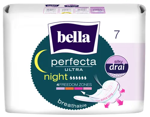 Bella Perfecta ultra Night 6 капель , 7 шт, сеточка