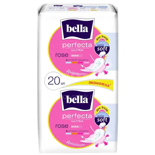 Bella Perfecta Ultra Rose прокладки , 20 шт