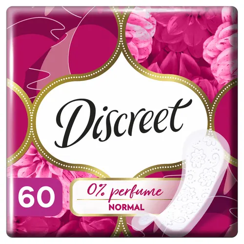 Discreet Ежедневные прокладки Normal, 60 шт