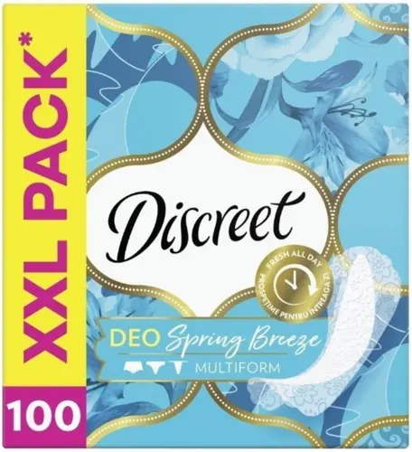 Discreet Ежедневные прокладки Spring Breeze, 100 шт