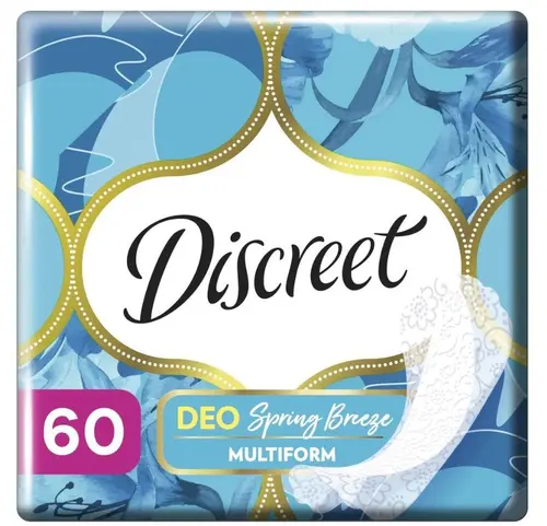 Discreet Ежедневные прокладки Spring Breeze, 60 шт