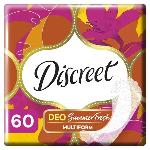 Discreet Ежедневные прокладки Summer fresh, 60 шт