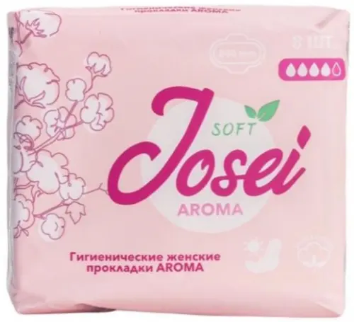 Josei Aroma Прокладки дневные 4 капли 8 шт