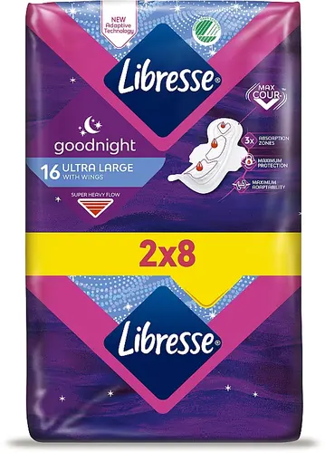 Libresse ultra ночные прокладки, 16 шт