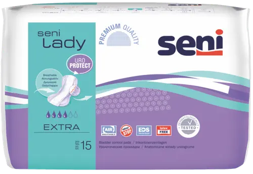 УРОЛОГИЧЕСКИЕ ПРОКЛАДКИ SENI LADY EXSTRA 15ШТ