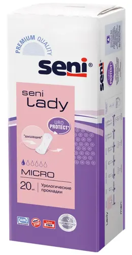 Урологические прокладки Seni Lady Micro, 20шт