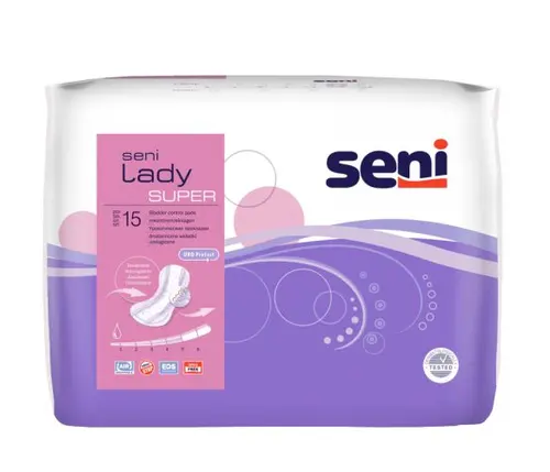УРОЛОГИЧЕСКИЕ ПРОКЛАДКИ SENI LADY PLUS 5 капель, 15ШТ