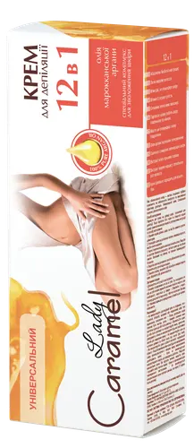 Lady Caramel Крем для депиляции "12в1" 200мл