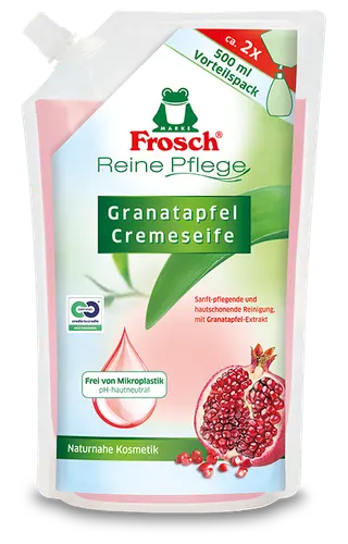 Frosch Жидкое мыло Гранат (запаска), 500 мл