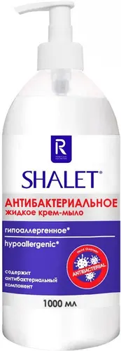 Shalet Жидкое крем-мыло для рук антибактериальное 1 л