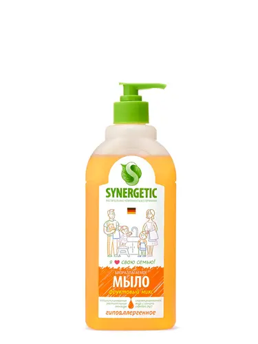 Synergetic жидкое мыло «Фруктовый микс» 500мл