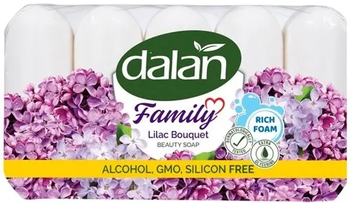 Dalan Family мыло Букет Сирени 5 шт по 75 гр