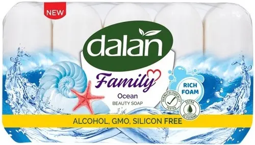 Dalan Family мыло Океан 5 шт по 75 гр